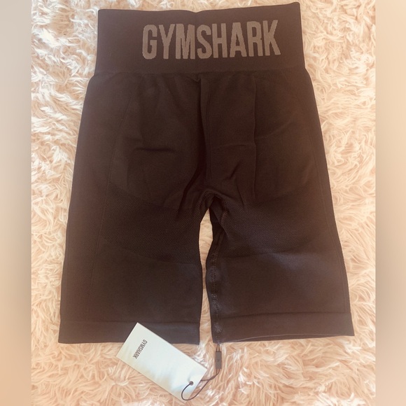 Womens small gymshark flex cycling shorts black/charcoal new with tags - Picture 5 of 9